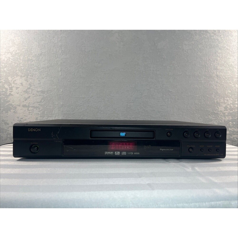 Denon DVD-1720 DVD CD Player Progressive Scan Audio Video No Remote Tested